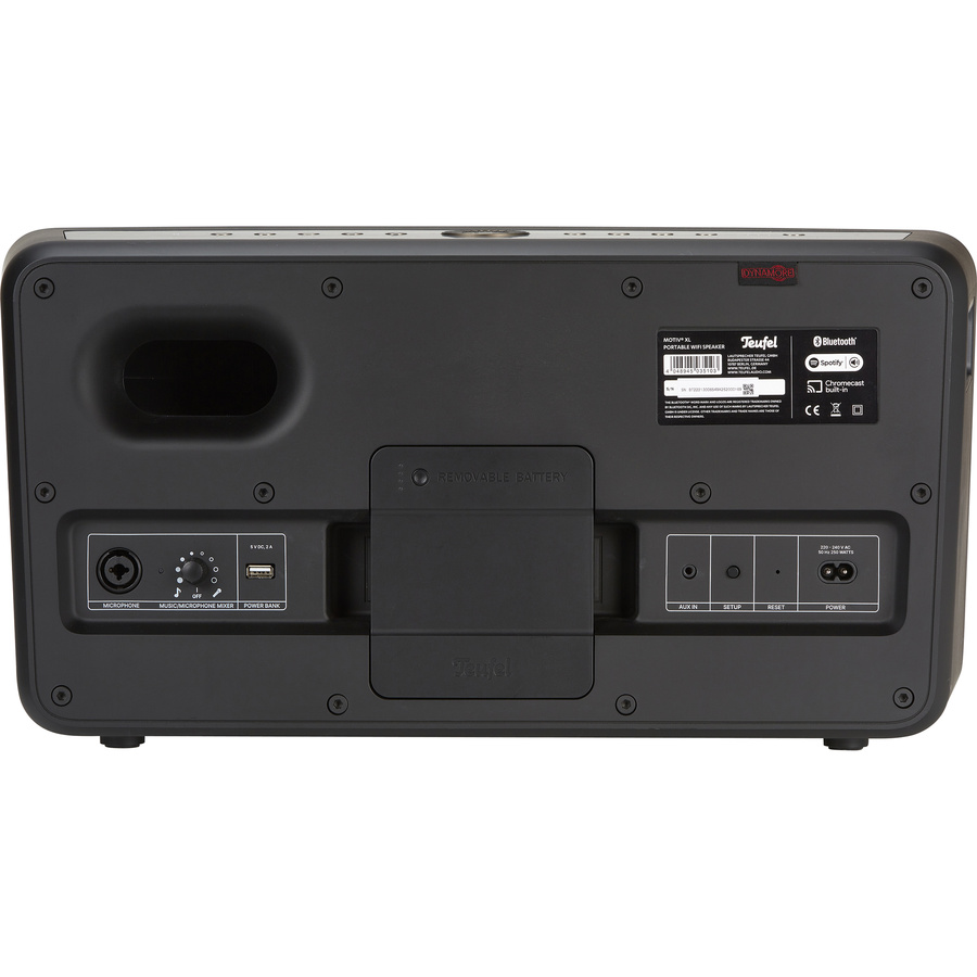 Teufel Motiv XL - Connectique