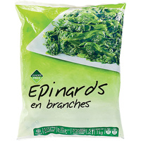Leader Price Épinards en branches