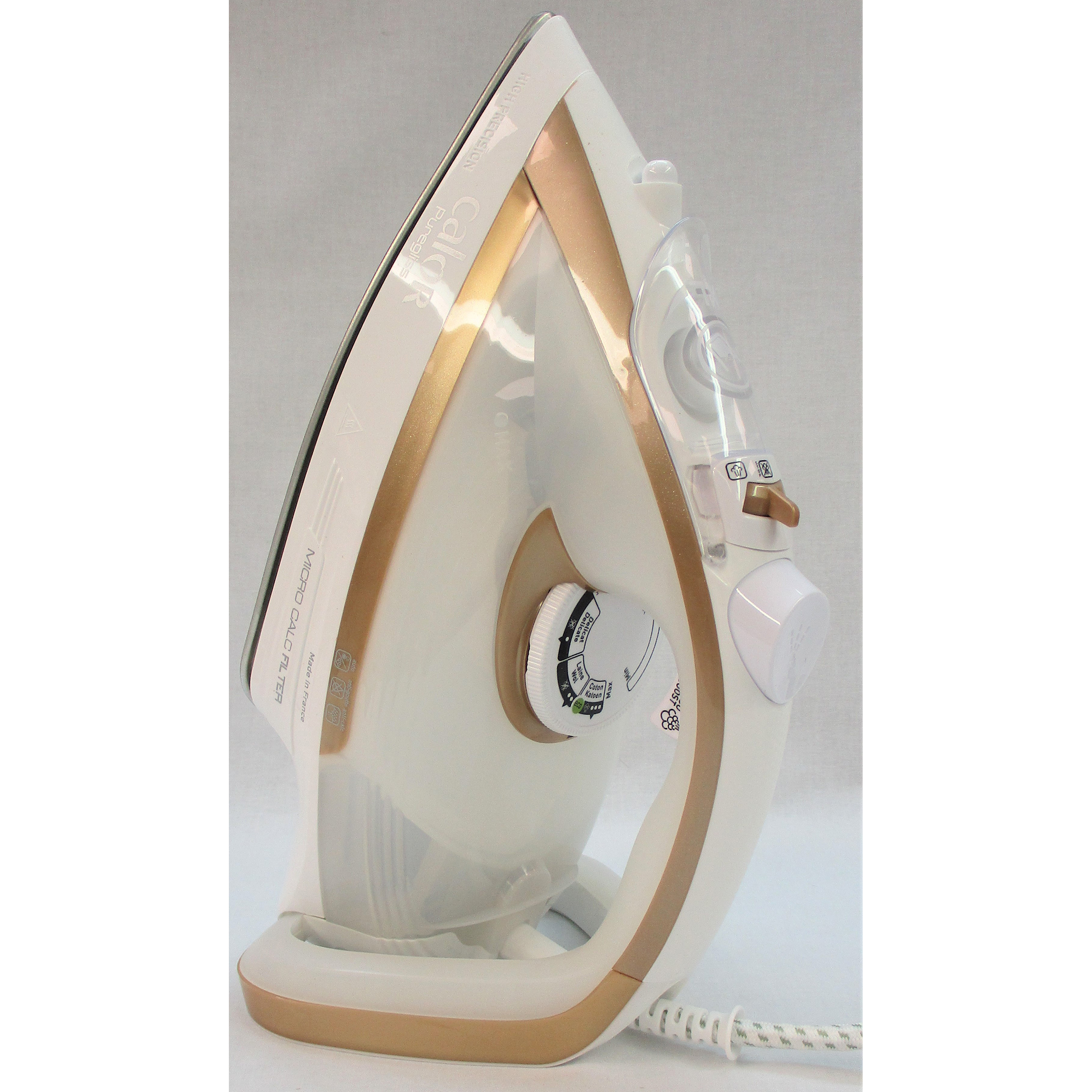 Calor FV8042C0 Puregliss - Vue d'ensemble posé sur le talon