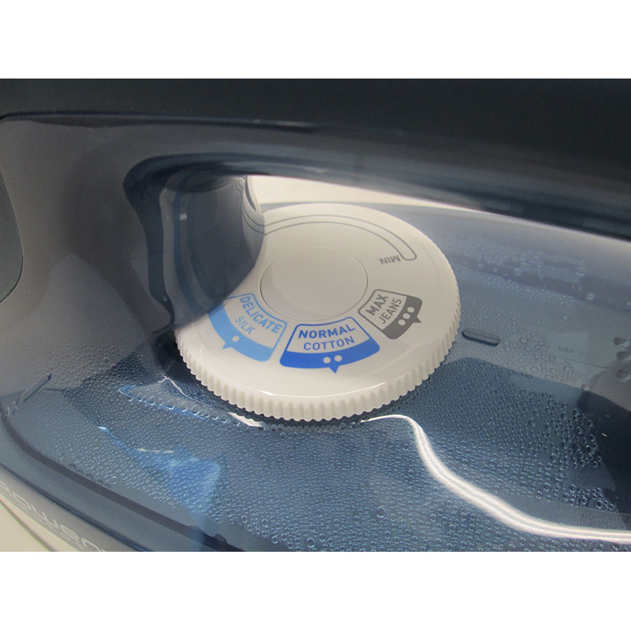 Rowenta DW4120D1 Autosteam - Thermostat réglable