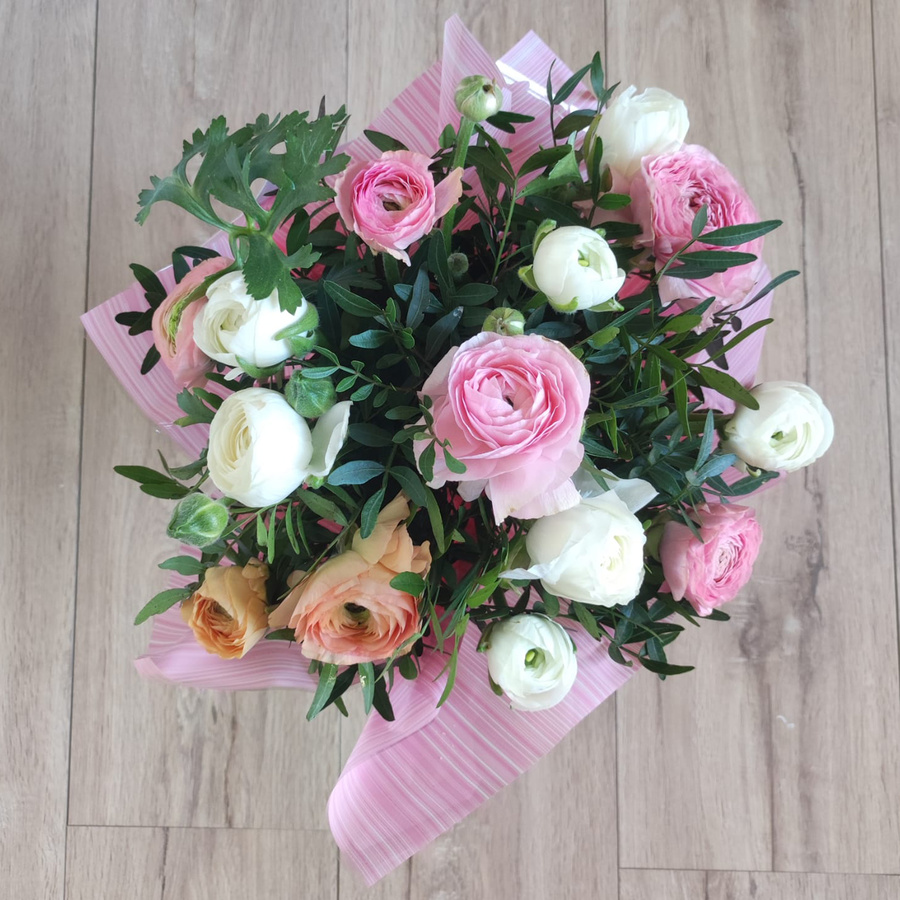 123fleurs.com  - Un des bouquets reçus lors de notre test.