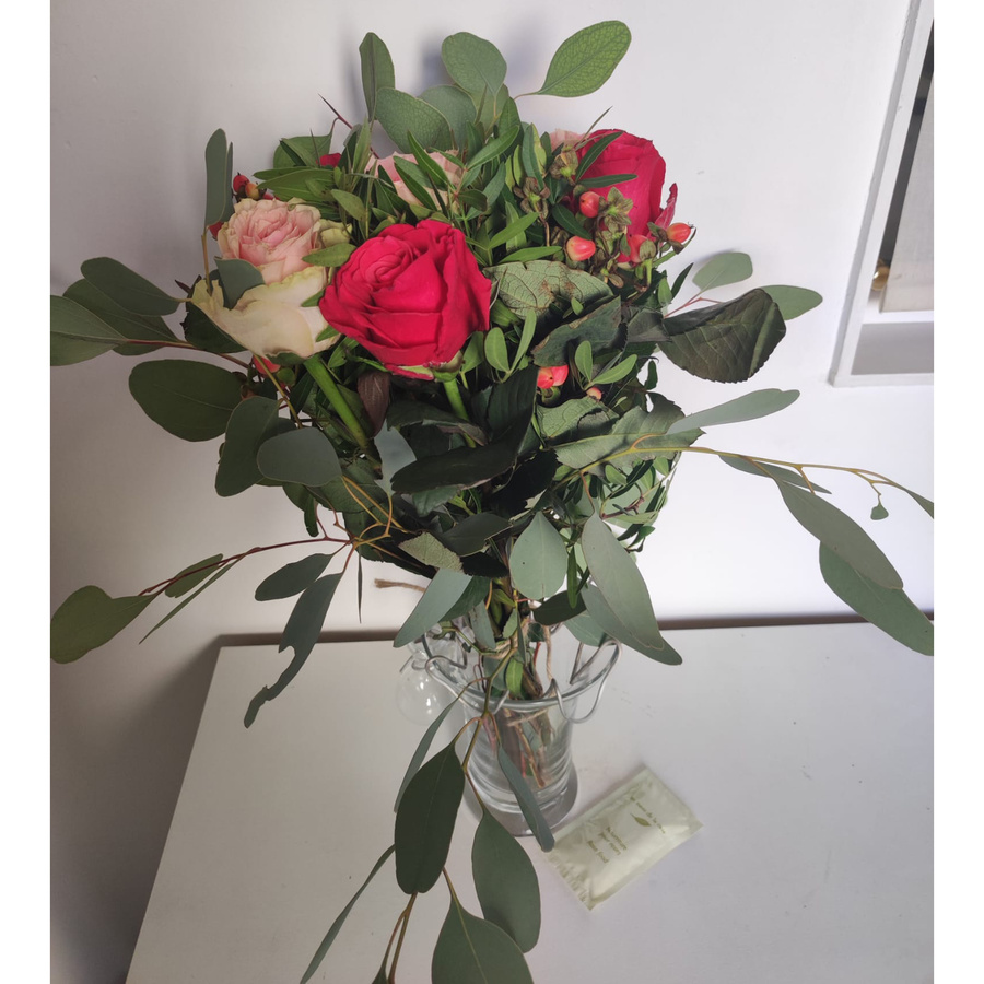 Aunomdelarose.fr  - Un des bouquets reçus lors de notre test.