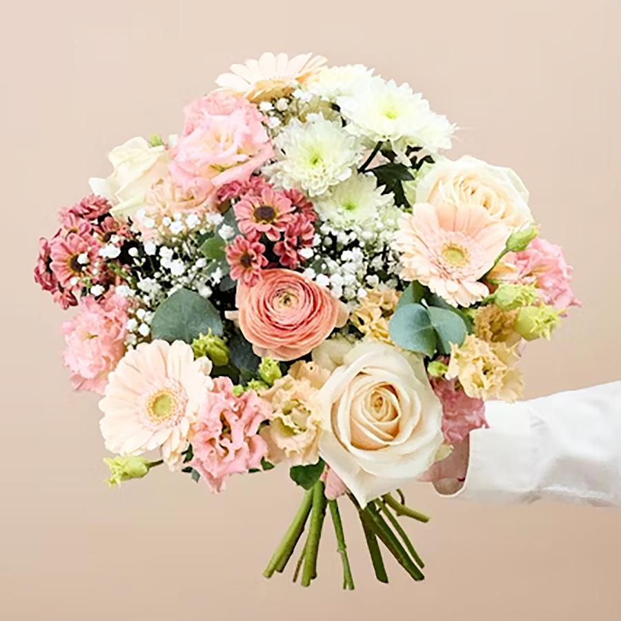 Bergamotte.fr  - Photo du bouquet telle que présentée sur le site de Bergamotte.