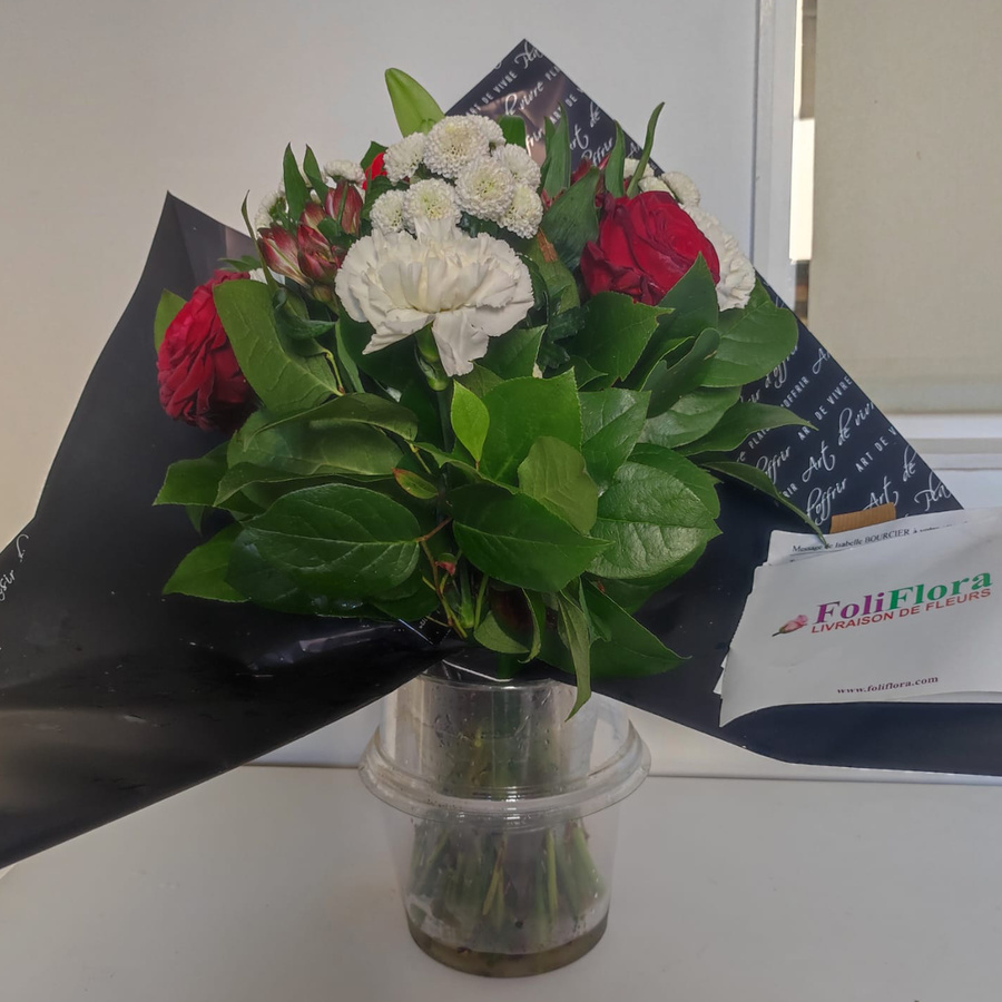 Foliflora.fr  - Un des bouquets reçus lors de notre test.