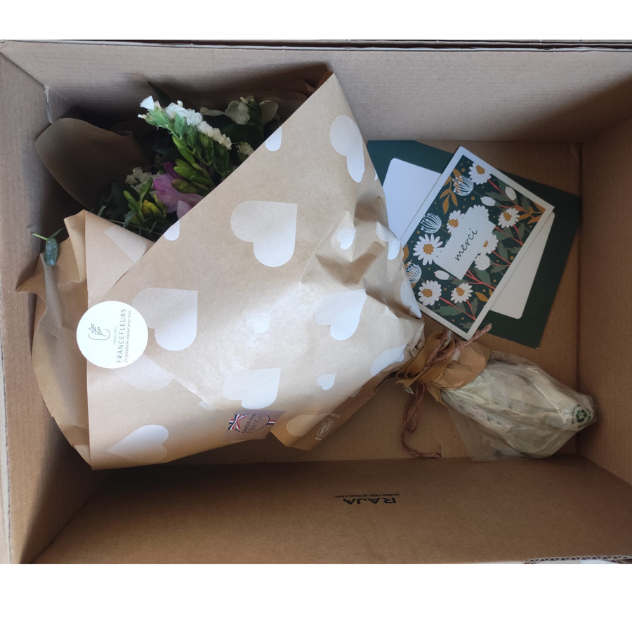 Francefleurs.com  - Livraison par un transporteur.