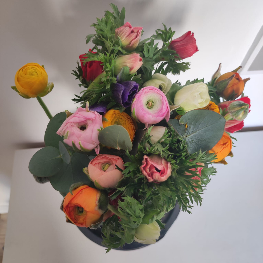 Interflora.fr  - Un des bouquets reçus lors de notre test.