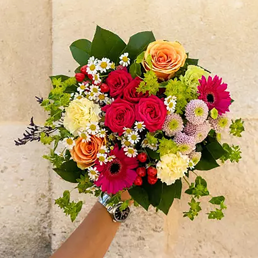 Lejardindesfleurs.com  - Photo du bouquet telle que présentée sur le site Le jardin des fleurs.