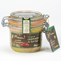 Mmm ! (Auchan) Foie gras de canard entier du Sud-Ouest, recette à l’ancienne