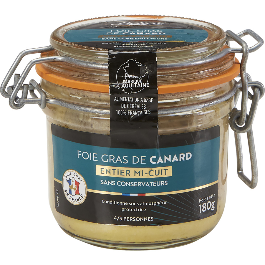 Deluxe (Lidl) Foie gras de canard entier mi-cuit