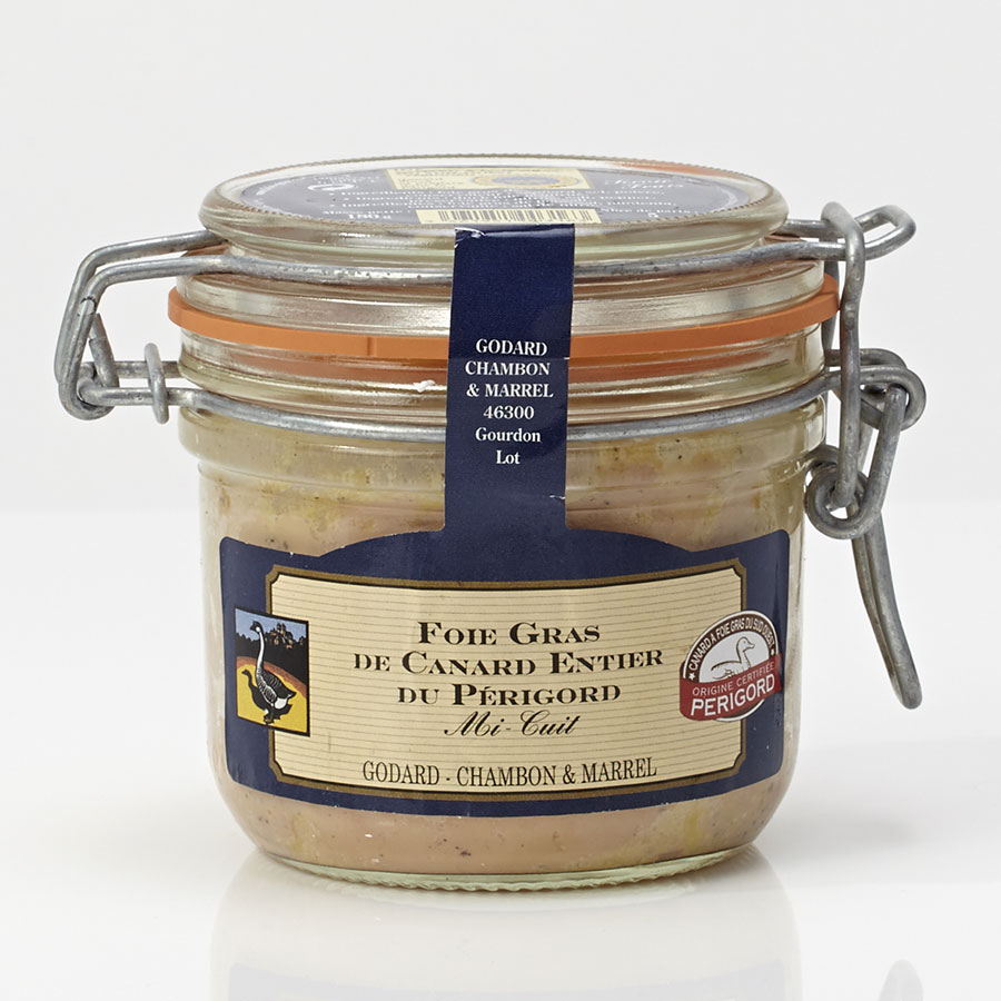 Godard Chambon & Marrel Foie gras de canard entier du Périgord mi-cuit