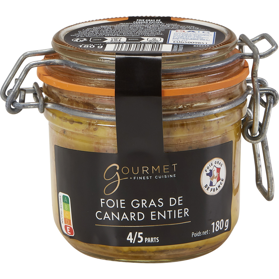 Gourmet Finest Cuisine (Aldi) Foie gras de canard entier