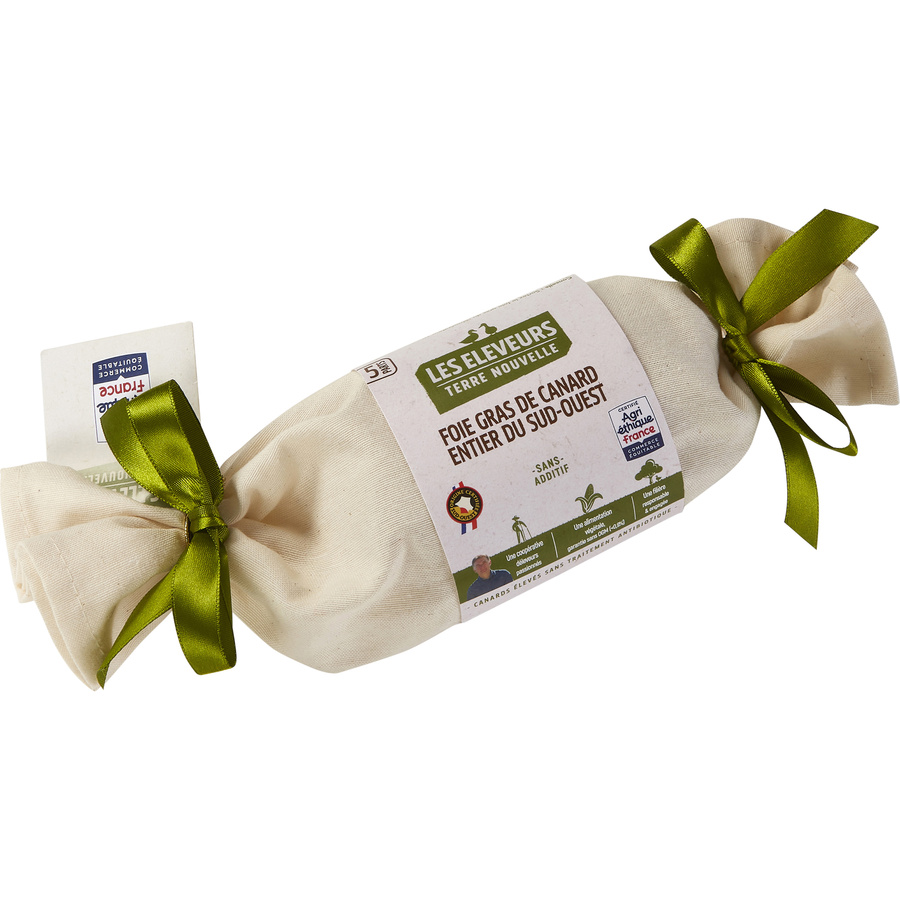 Les Éleveurs Terre Nouvelle Foie gras de canard entier du Sud-Ouest