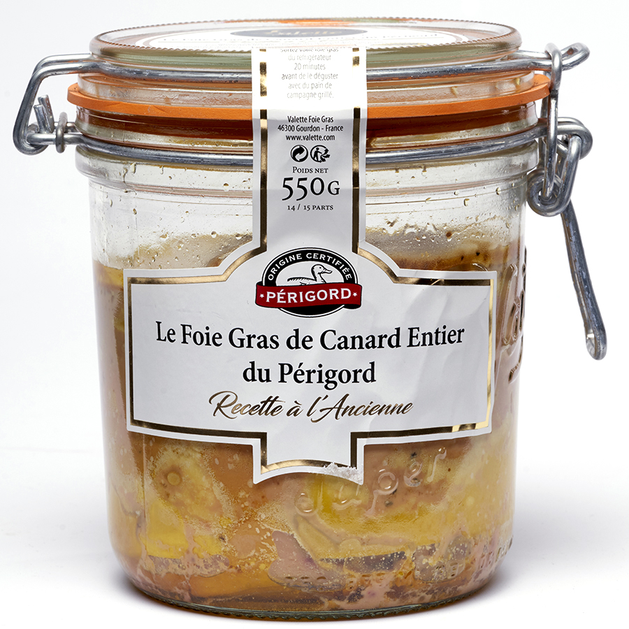 Valette Foie gras du Périgord recette à l'ancienne - 