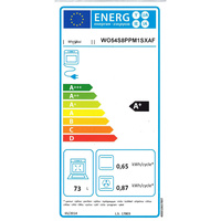 Whirlpool WO54S8PPM1SXAF - Étiquette énergie