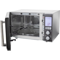 Sage SMO870BST4EEU1 Combi Wave 3 in 1 Inox - Vue porte ouverte
