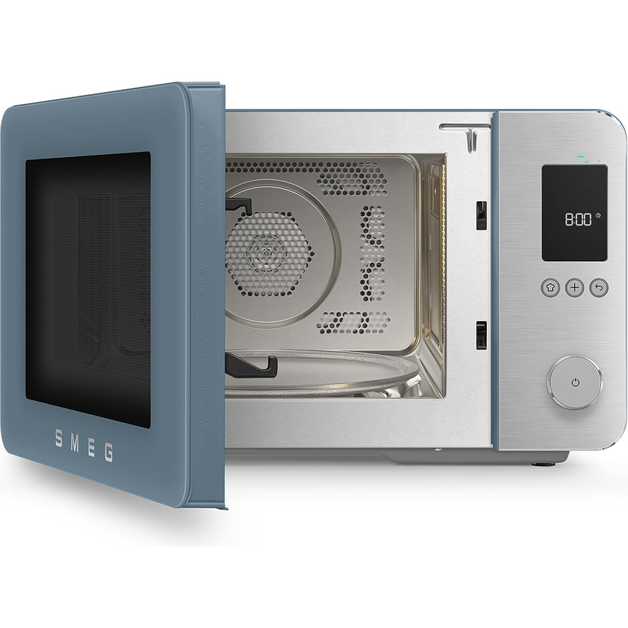 Smeg MOC02SBMEU - Vue porte ouverte