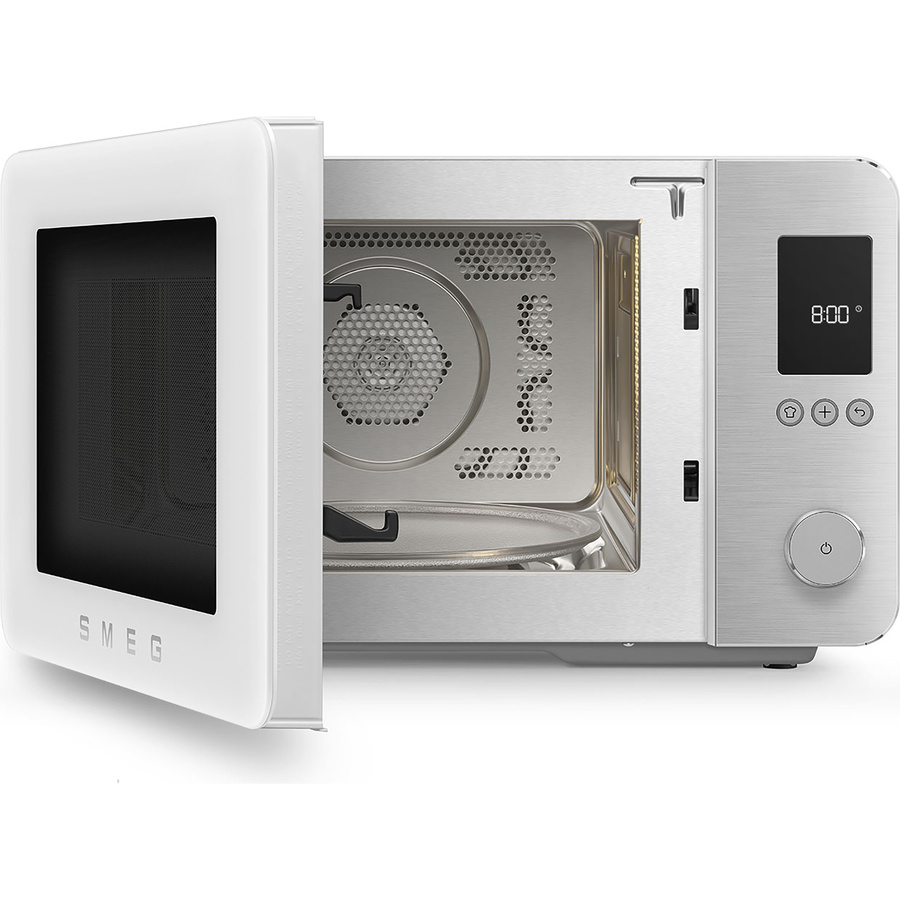 Smeg MOC02WHMEU - Vue porte ouverte