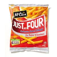 McCain Just au four 6% MG