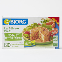 Bjorg Délicieux palets soja petits légumes Bio