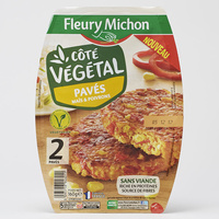 Fleury Michon Côté végétal Pavés maïs & poivrons