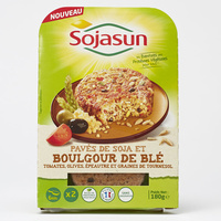Sojasun Pavés de soja et boulgour de blé, tomates, olives, épeautre, graines de tournesol