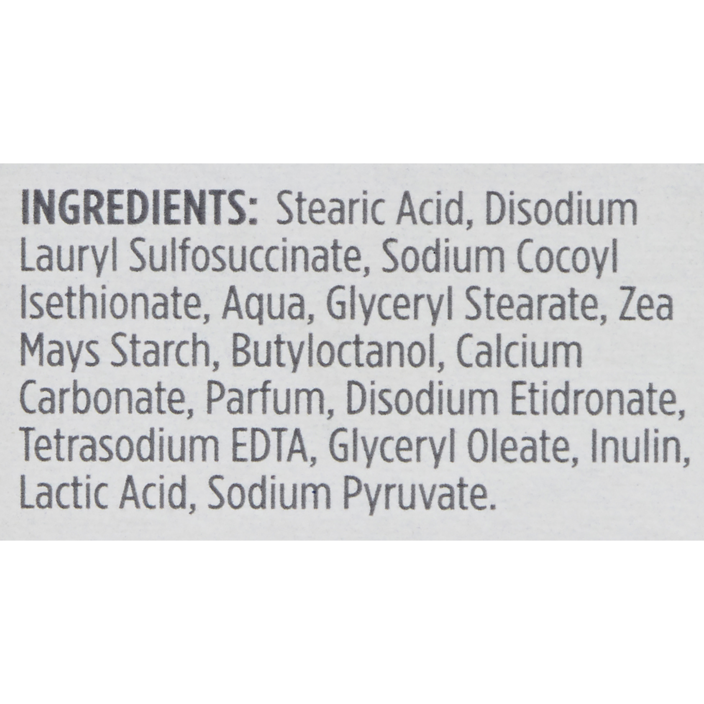 Sanex Biomeprotect soin douche solide - Liste des ingrédients