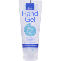 2in1 Hand Gel Instantly clean hands without soap and water