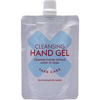 Cleansing Hand gel Cleanses hands without water or soap – Take care