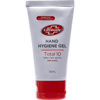 Life buoy Hand hygiene gel total 10 helps fight germs with alcohol(*41*)