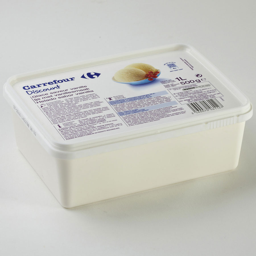 Carrefour Discount Glace saveur vanille - 