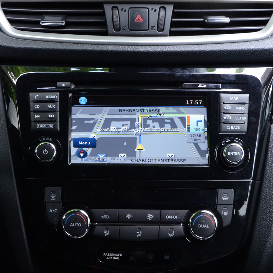 Test Nissan Qashqai Nissan connect GPS embarqués UFCQue Choisir