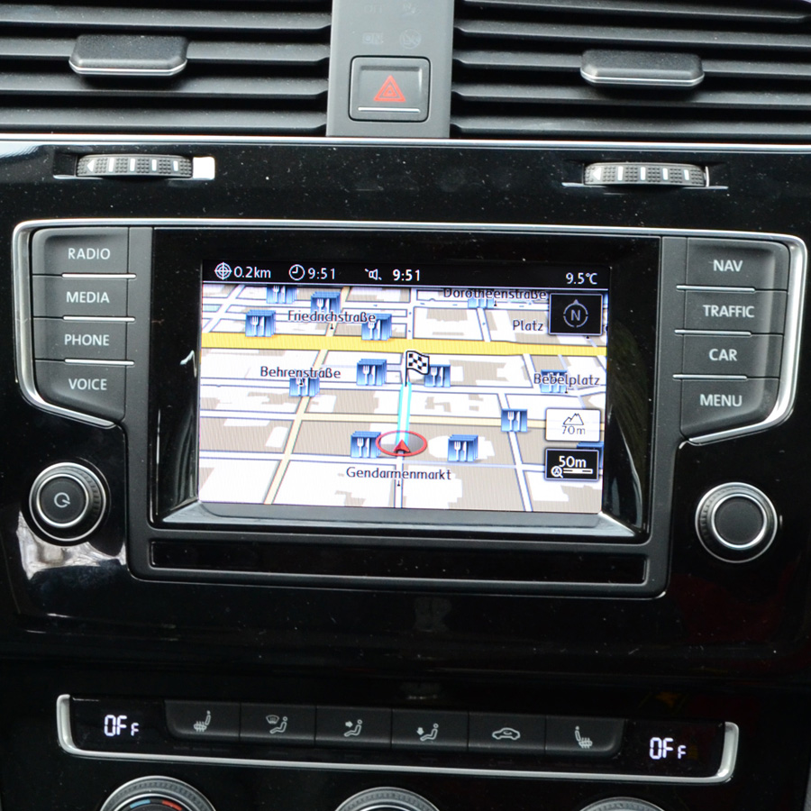 Test Volkswagen Golf 7 Discover Media GPS embarqués UFCQue Choisir