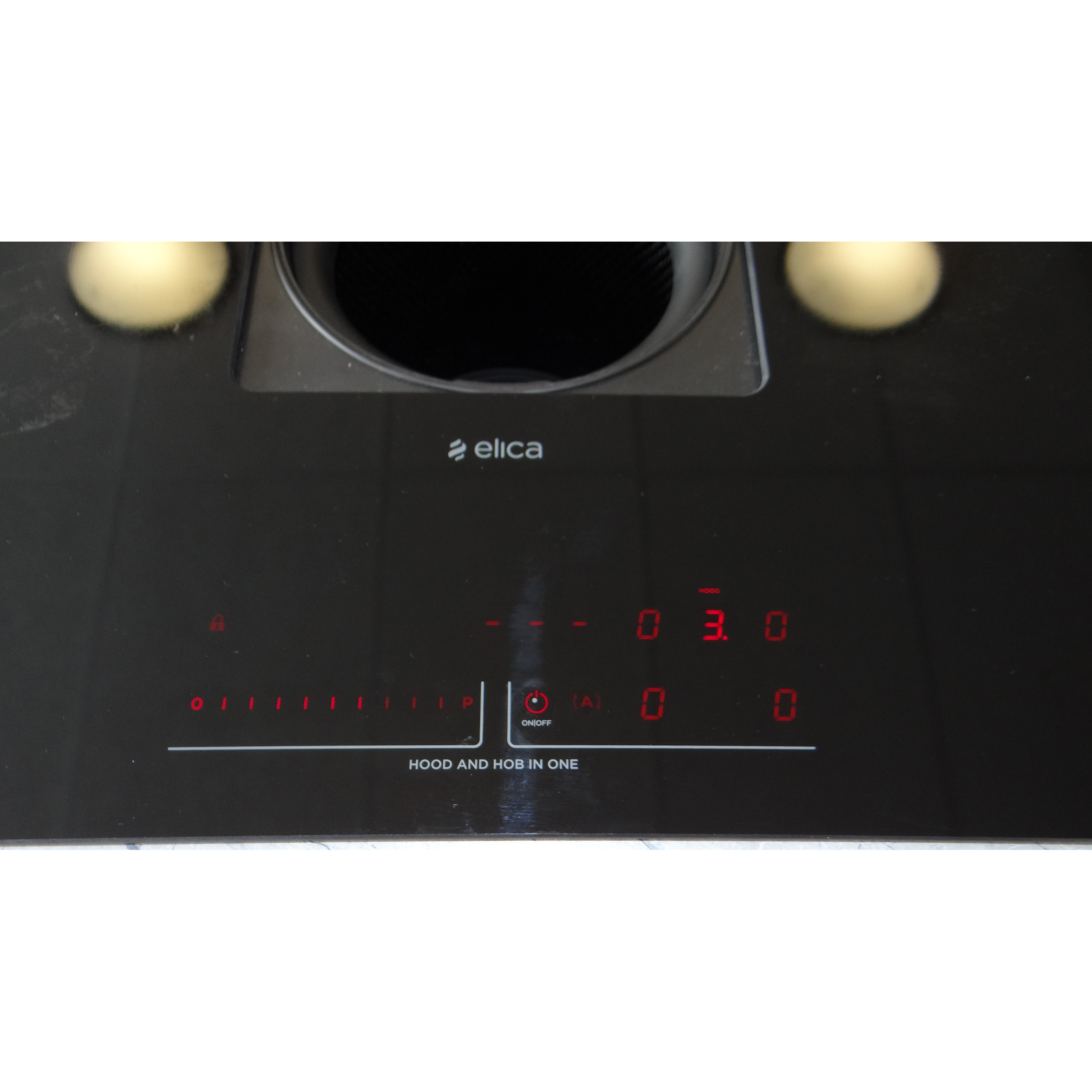 Elica NikolaTesla Prime BL/F/83 - Bandeau de commandes