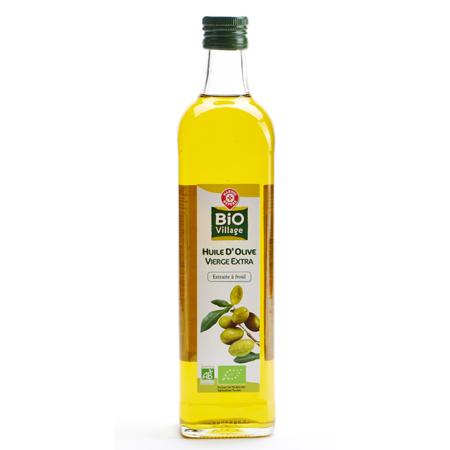 Bio village (Marque Repère Leclerc) Huile d’olive vierge extra -                                     
