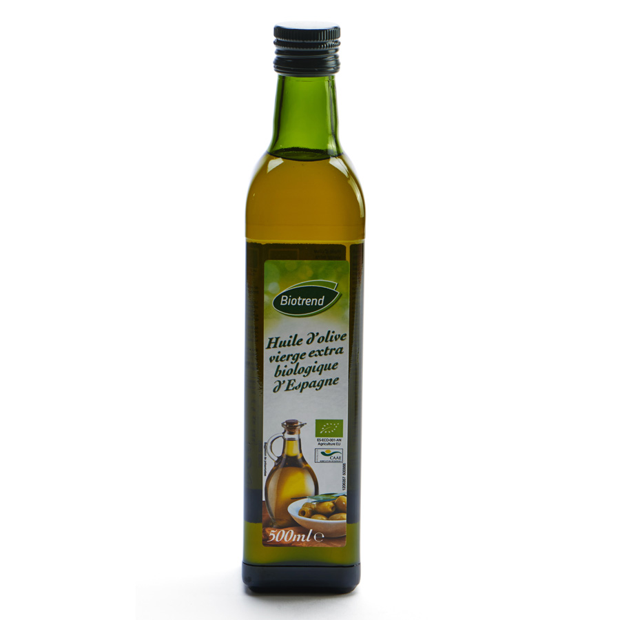 Biotrend (Lidl) Huile d’olive vierge extra biologique d’Espagne -                                     