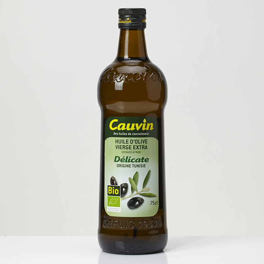 Cauvin  Huile d'olive vierge extra bio délicate