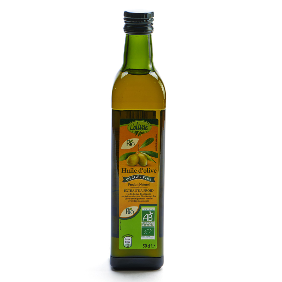 L’olivaé (chez Aldi) Huile d’olive vierge extra Bio -                                     