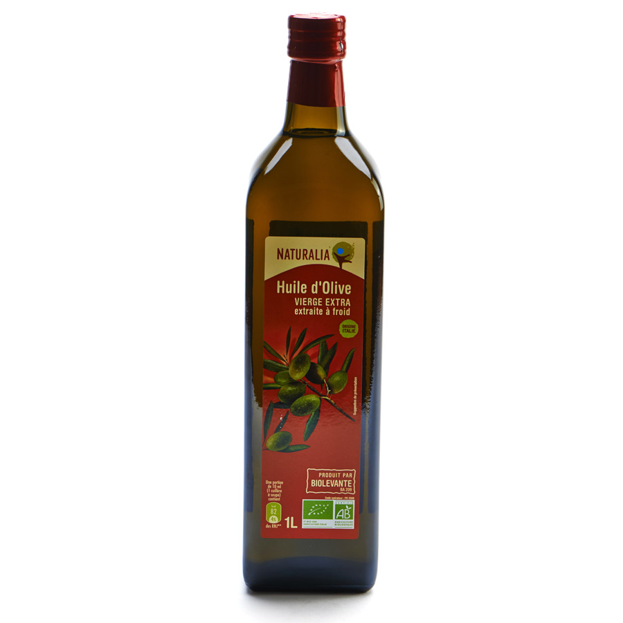 Naturalia Huile d’olive vierge extra (bio) -                                     