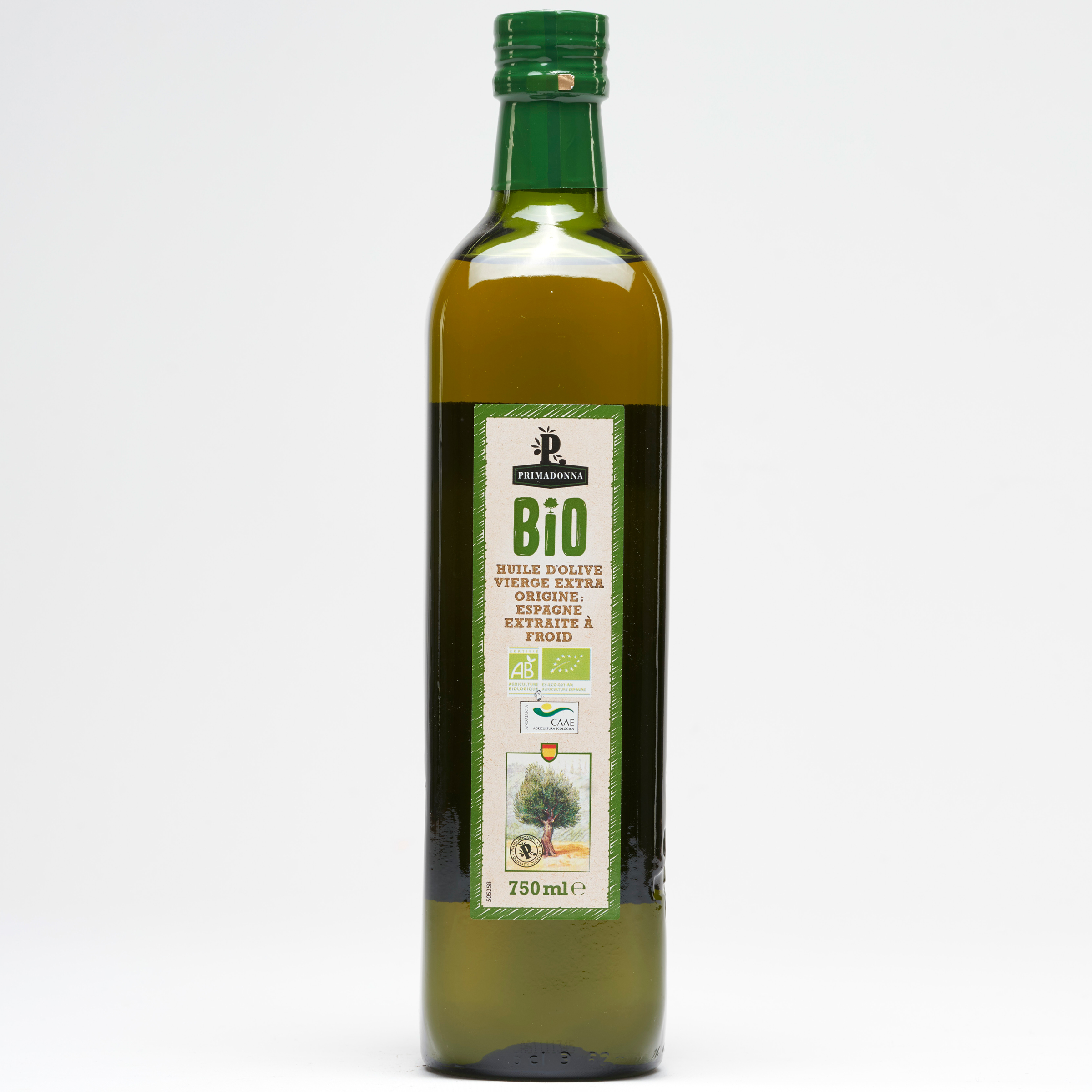 Primadonna (Lidl) Huile d’olive extra vierge 