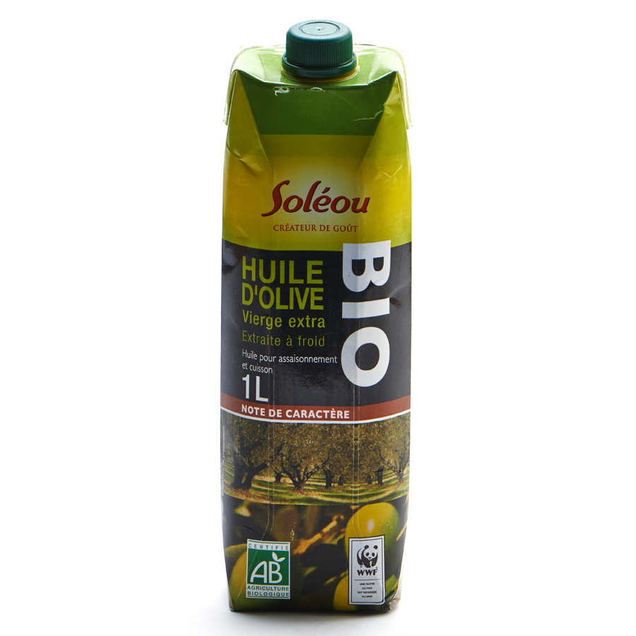 Soléou Huile d’olive vierge extra Bio -                                     