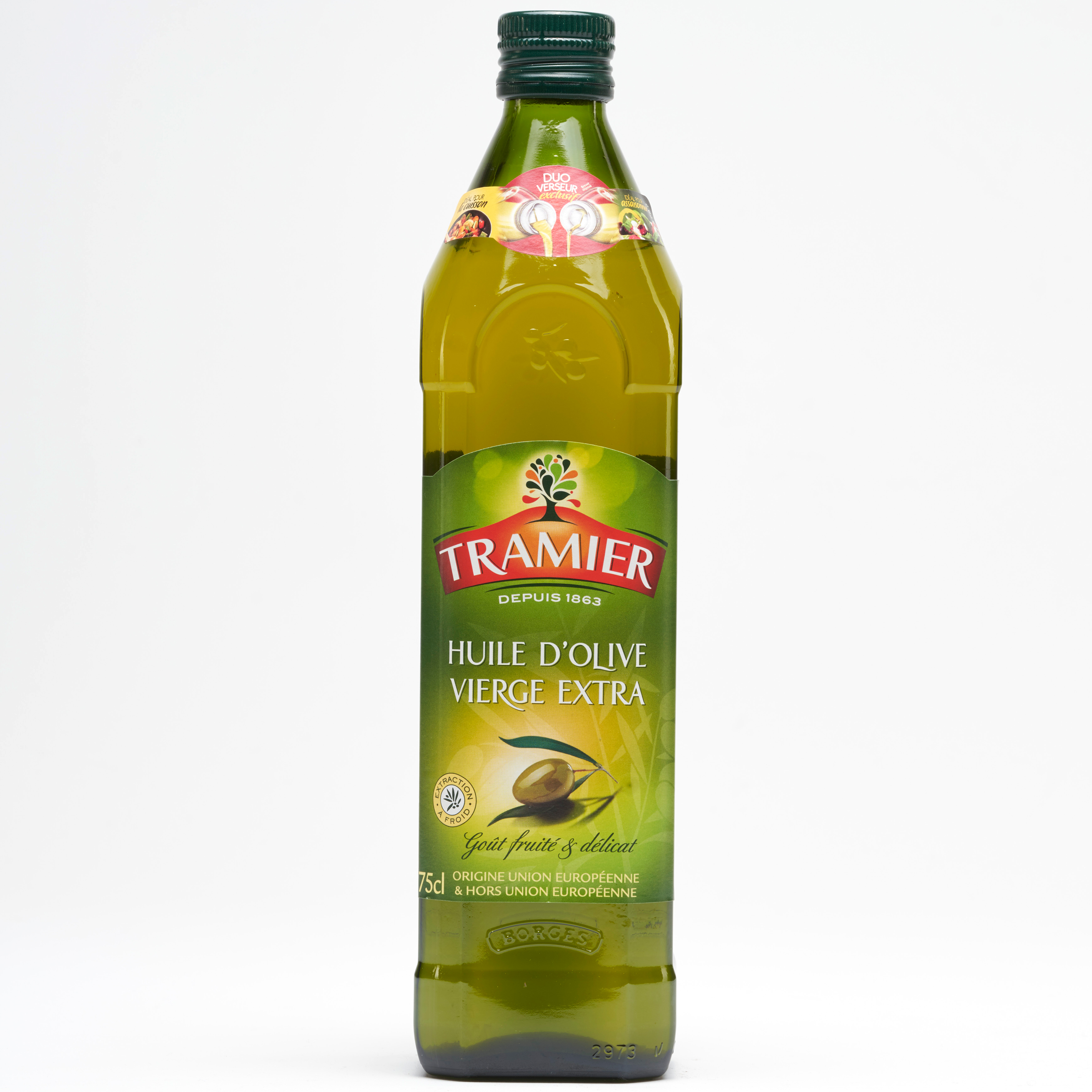 Tramier Huile d’olive vierge extra sans résidus de pesticides