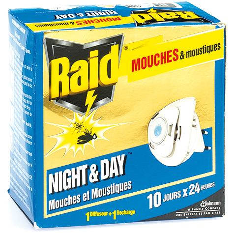 Raid night & day Mouches et moustiques
