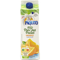 Paquito (Intermarché) 100 % pur jus pressé Orange