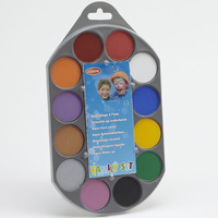 Goodmark Family set, maquillage à l'eau (12 couleurs)