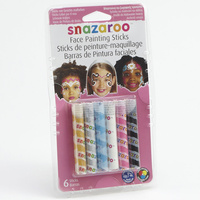 Snazaroo (pour Claire's) 6 sticks de peinture,maquillage