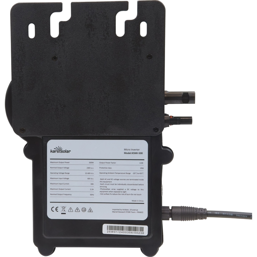 Avidsen Kit de 4 panneaux solaires, station connectée 480 watts - 127137