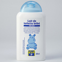 Eco + (Leclerc) Lait de toilette bébé