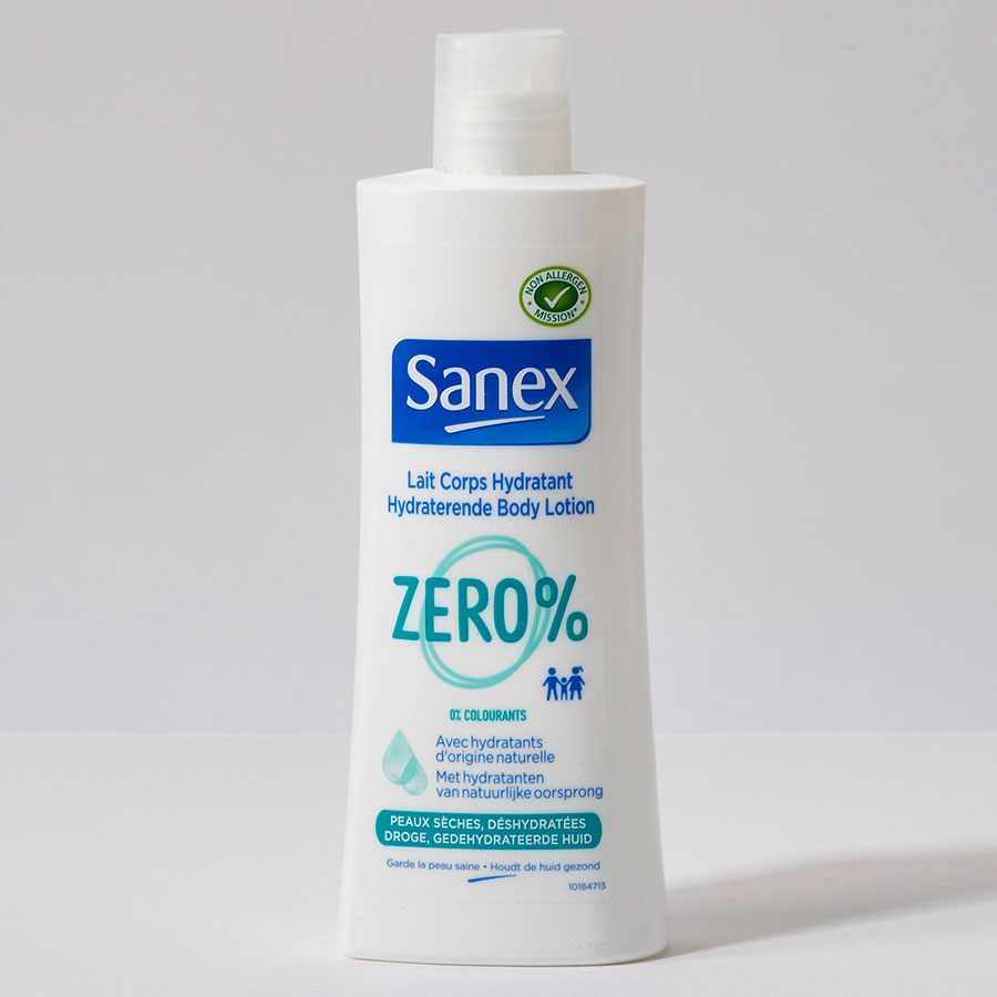 Sanex Lait corps hydratant - Zero % - Vue principale