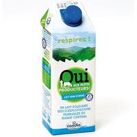 Candia Oui aux petits producteurs Un lait solidaire issu d'exploitations familiales du massif central