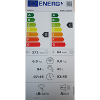 Bosch WNA14409FF - Étiquette énergie